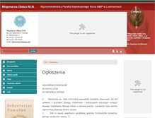 Tablet Screenshot of laskowiceomi.pl